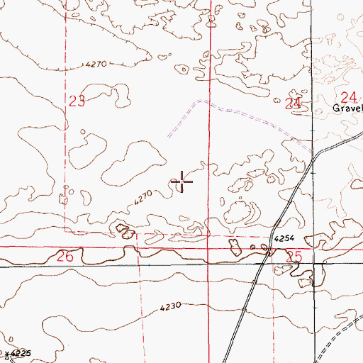 Topographic Map of 05103 Water Well, NM