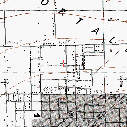 Topographic Map of 12360 Water Well, NM