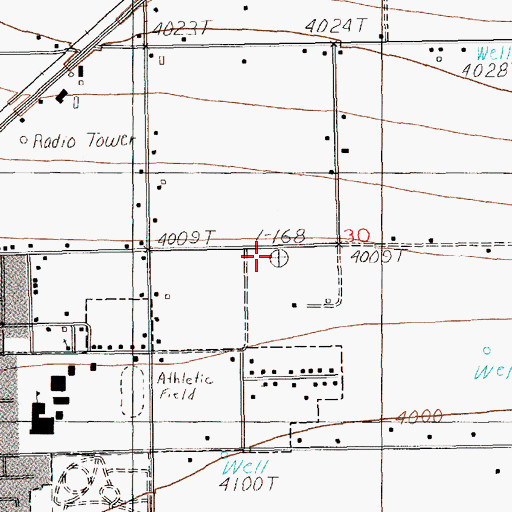 Topographic Map of 05034 Water Well, NM