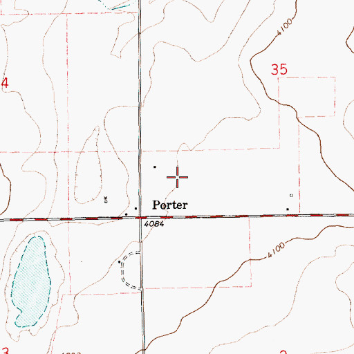 Topographic Map of 05403 Water Well, NM