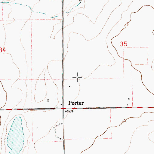 Topographic Map of 05402 Water Well, NM