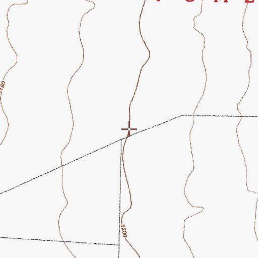 Topographic Map of 10024 Water Well, NM