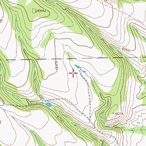 Topographic Map of New Hobbled Steer Tank, NM