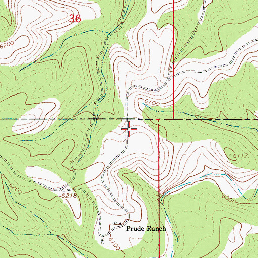 Topographic Map of Foster Water Storage Tank, NM