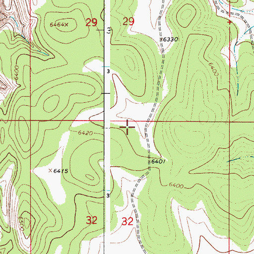 Topographic Map of West Crip Water Storage Tank, NM