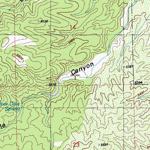 Topographic Map of Silver Dale Windmill, NM