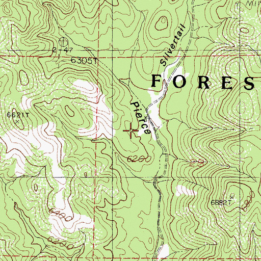 Topographic Map of Uncle Lewis Well, NM