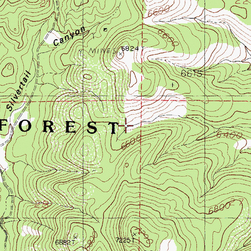 Topographic Map of Ant Tank, NM