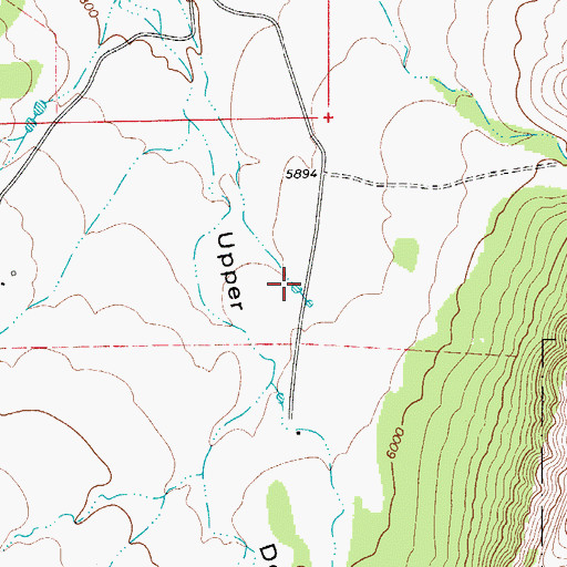 Topographic Map of Owens Tank, NM