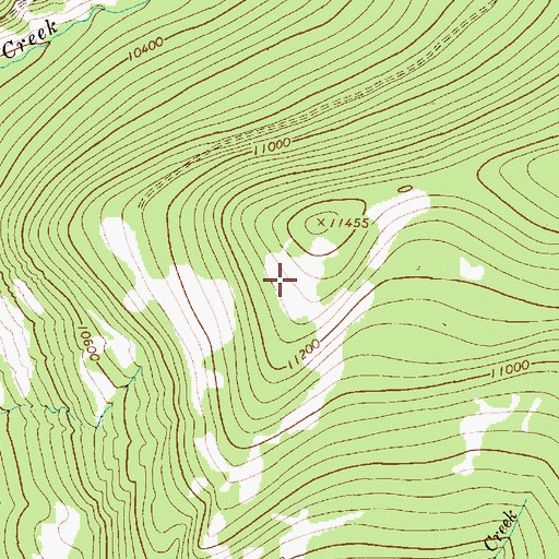 Topographic Map of Valle Alto, NM