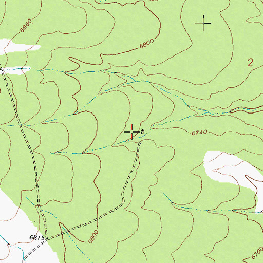 Topographic Map of Dry Mill Well, NM
