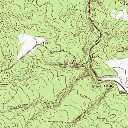 Topographic Map of Wingate Stock Tank, NM