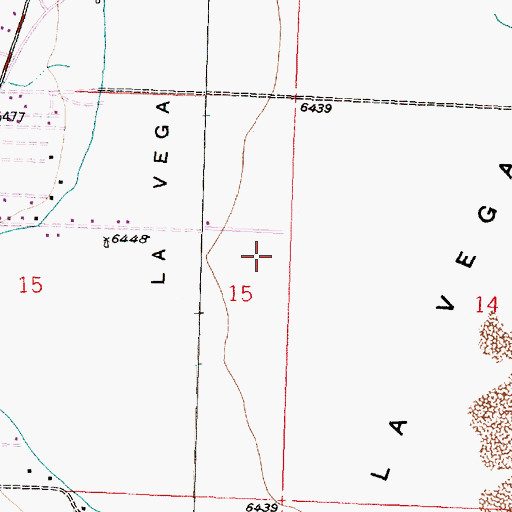 Topographic Map of KOFK-AM (Milan), NM