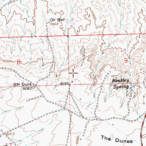 Topographic Map of KNMI-FM (Farmington), NM