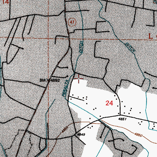Topographic Map of KZPY-FM (Los Lunas), NM