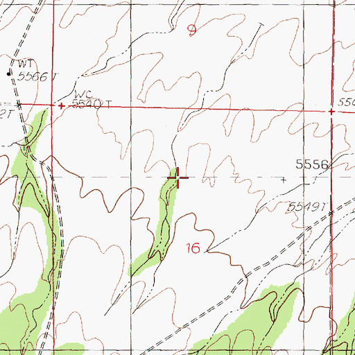 Topographic Map of KMXQ-FM (Socorro), NM