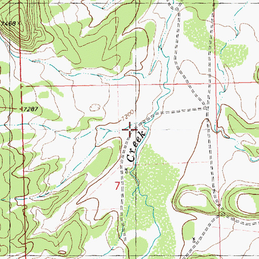 Topographic Map of Williams Pit - ID Number 2901685, NM