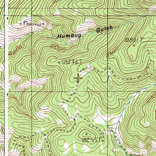 Topographic Map of Metropole Mine, NM