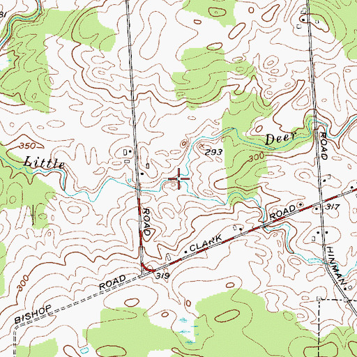Topographic Map of Alder Creek, NY