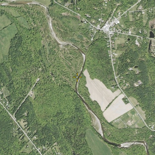Aerial/Satellite Image of Basic Creek, NY