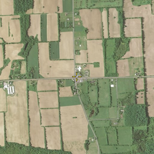 Aerial/Satellite Image of Bennetts Corners, NY