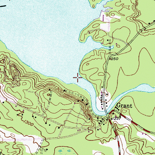 Topographic Map of Black Creek, NY