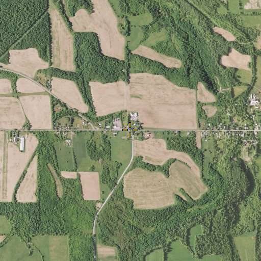Aerial/Satellite Image of Blakeslee, NY
