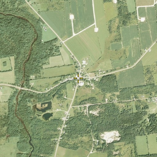 Aerial/Satellite Image of Brainardsville, NY