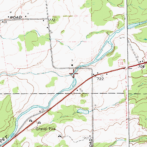 Topographic Map of Brandy Brook, NY