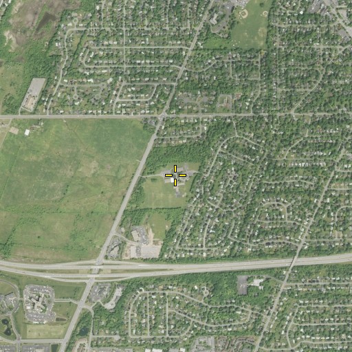 Aerial/Satellite Image of Brookside School, NY