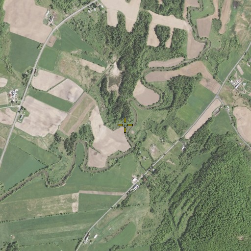 Aerial/Satellite Image of Button Creek, NY