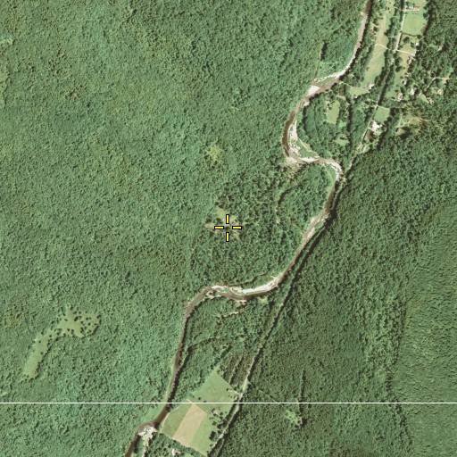 Aerial/Satellite Image of Camp Pine, NY