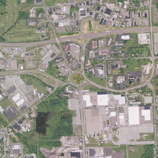 Aerial/Satellite Image of Carrier Circle, NY