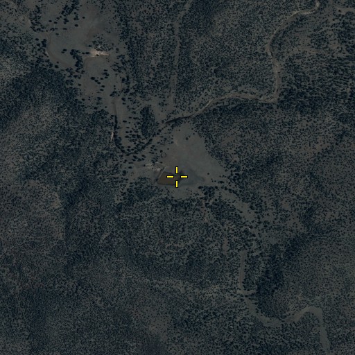 Aerial/Satellite Image of Pine Flat Tank, AZ