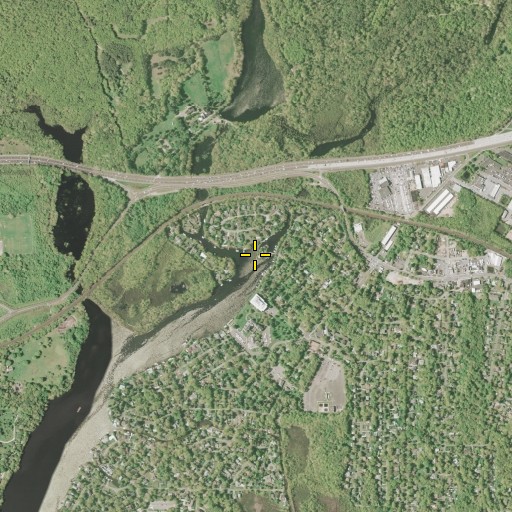Aerial/Satellite Image of Connetquot Brook, NY