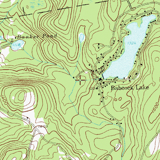 Topographic Map of Couch Hollow, NY
