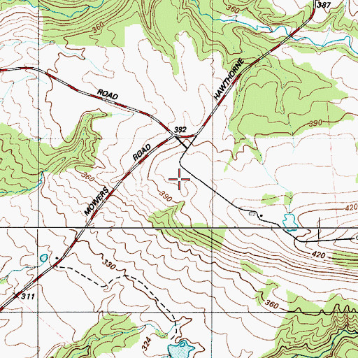 Topographic Map of Dempsey School, NY