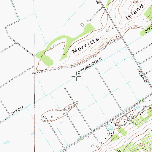 Topographic Map of Drumgoole Ditch, NY