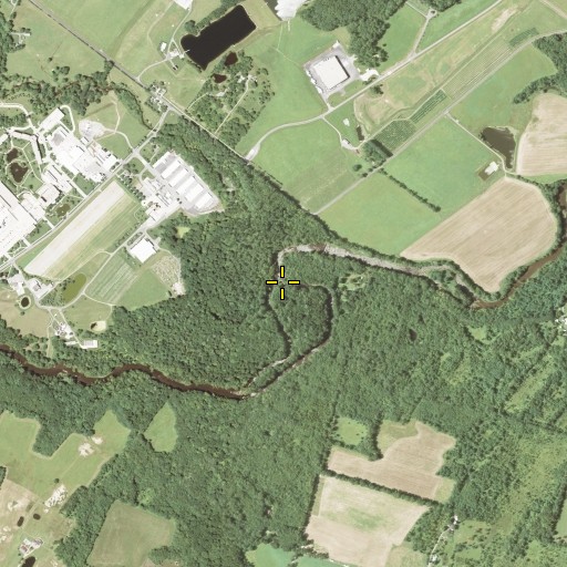 Aerial/Satellite Image of Dwaar Kill, NY