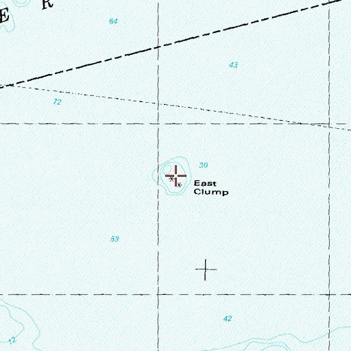 Topographic Map of East Clump, NY