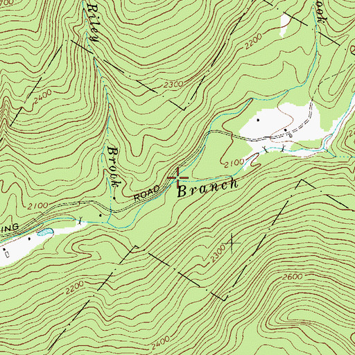 Topographic Map of Flat Brook, NY