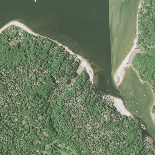 Aerial/Satellite Image of Fleets Cove, NY