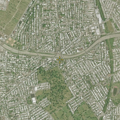 Aerial/Satellite Image of Frontera Park, NY