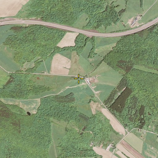 Aerial/Satellite Image of Gardner Cemetery, NY