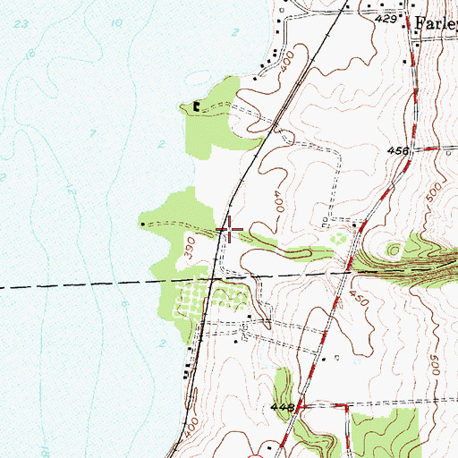 Topographic Map of Great Gully, NY