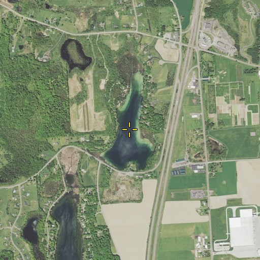Aerial/Satellite Image of Green Lake, NY