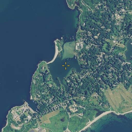Aerial/Satellite Image of Hay Harbor, NY