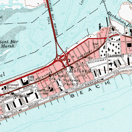 Topographic Map of Holland, NY
