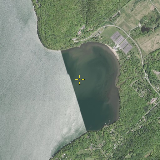 Aerial/Satellite Image of Hyde Bay, NY