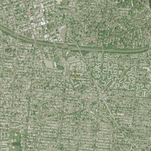 Aerial/Satellite Image of Junior High School 194, NY